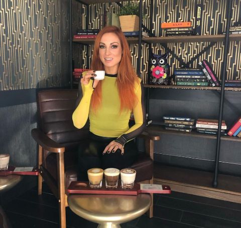 Becky Lynch welcomed her daughter Roux on December 4, 2020.